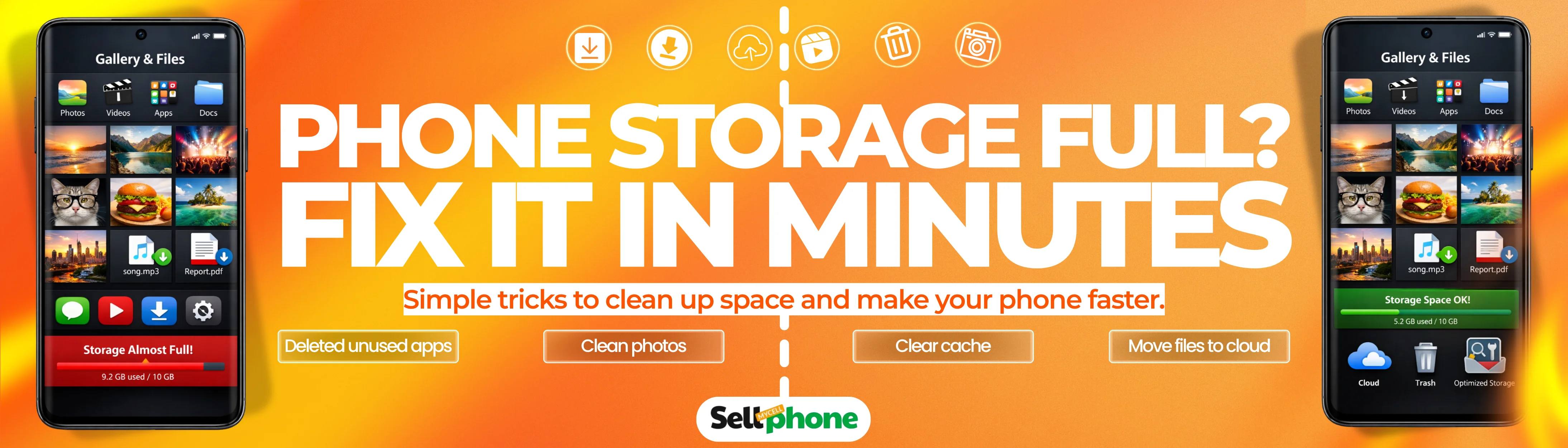 Phone Running Slow? 10 Easy Ways to Free Up Space on Android & iPhone