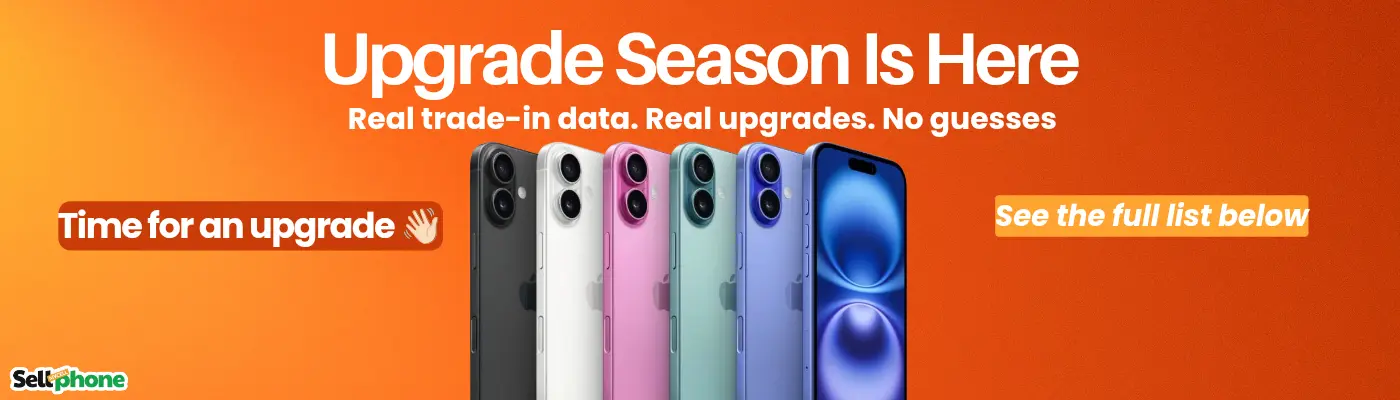 Most Popular Phones People Are Trading In Right Now (iPhone & Samsung Data)