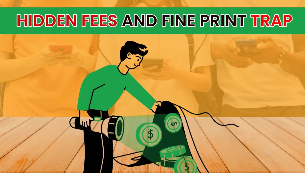 Invoice with unexpected hidden fees