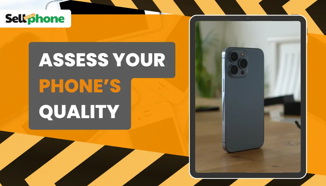 Phone condition grading scale from Flawless to Faulty with examples for SellMyCellPhone trade-in