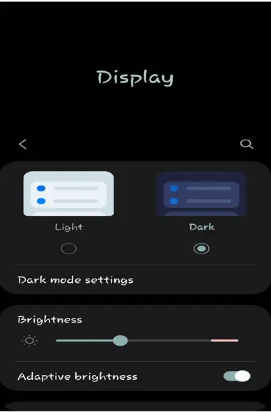How to use Use dark mode on smartphone to save battery life on OLED display